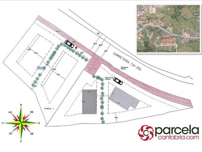 Terreno urbano/edificable de 2159 m2 en Torrelavega / Costa central - Suances